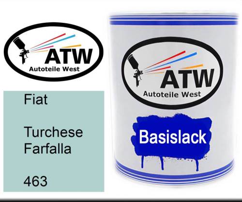 Fiat, Turchese Farfalla, 463: 1L Lackdose, von ATW Autoteile West.